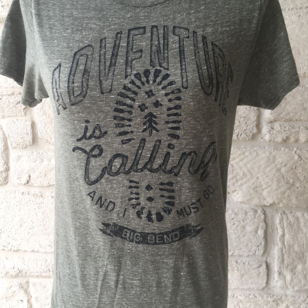 Adventure Calling Big Bend Tee Shirt / Size Small